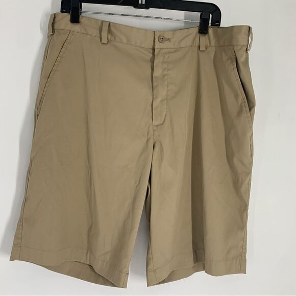 Nike Golf Men’s Size 36 Tan Dri-Fit Walking Shorts - Picture 1 of 7
